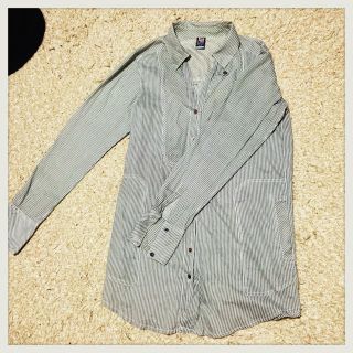 ザラ(ZARA)のZARAのシャツワンピース(ミニワンピース)