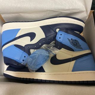 ナイキ(NIKE)のAir Jordan 1 obsidian(スニーカー)