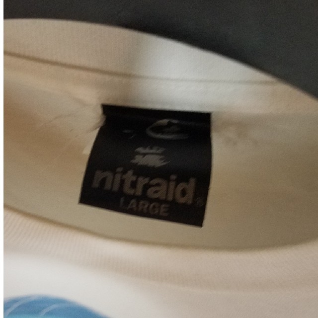 nitraid(ナイトレイド)のNitraid ロンT 白 メンズのトップス(Tシャツ/カットソー(七分/長袖))の商品写真