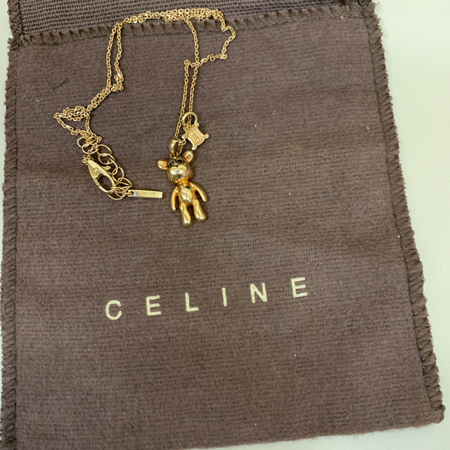 celine - セリーヌ ネックレス クマ 希少の通販 by 己律47s shop ...