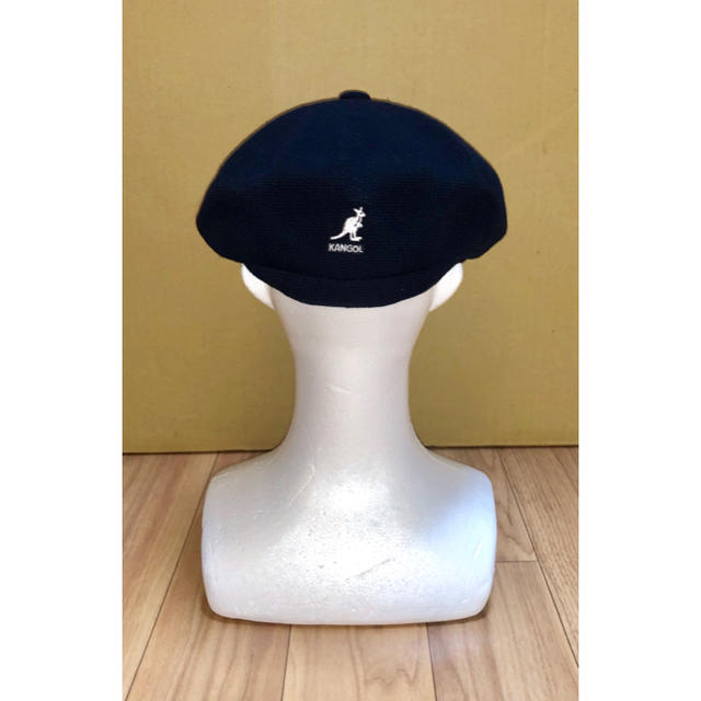 KANGOL(カンゴール)の美品 KANGOL ハンチングキャップ M カンゴール キャスケット ブラック メンズの帽子(ハンチング/ベレー帽)の商品写真