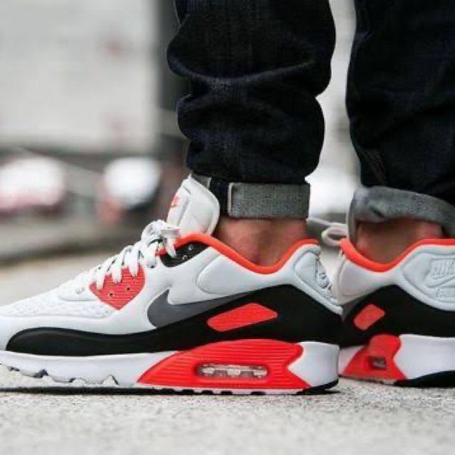 最終値下げ!!エアマックス90 エッセンシャル インフラレッド AIRMAX90 | フリマアプリ ラクマ