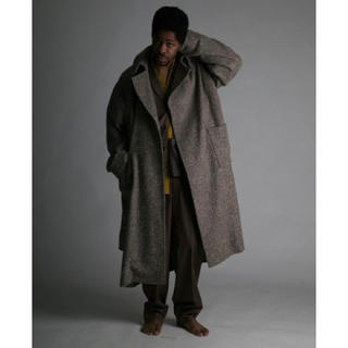 ATHA 19aw tweed nep maxi coat(チェスターコート)