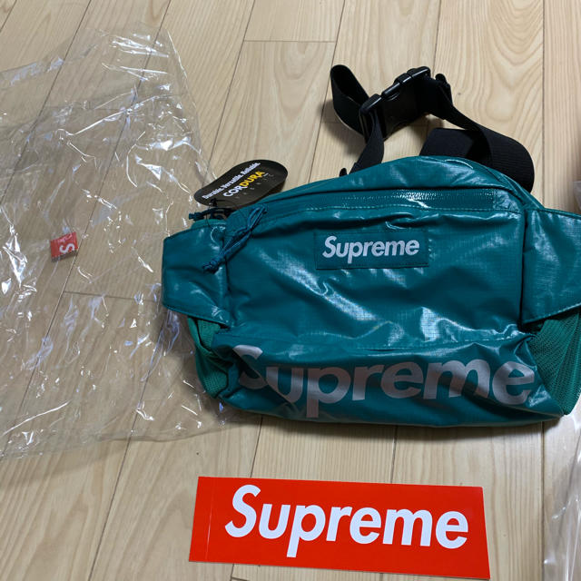 Supreme ボディーバッグ　新品未使用　グリーン