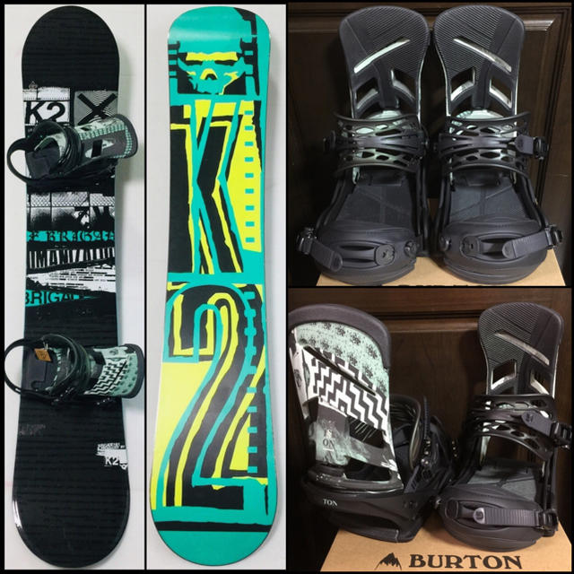 K2(ケーツー)の○K2 Snowboards…etc♂メンズスノーボードセット○ スポーツ/アウトドアのスノーボード(ボード)の商品写真