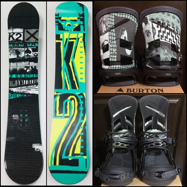 K2(ケーツー)の○K2 Snowboards…etc♂メンズスノーボードセット○ スポーツ/アウトドアのスノーボード(ボード)の商品写真