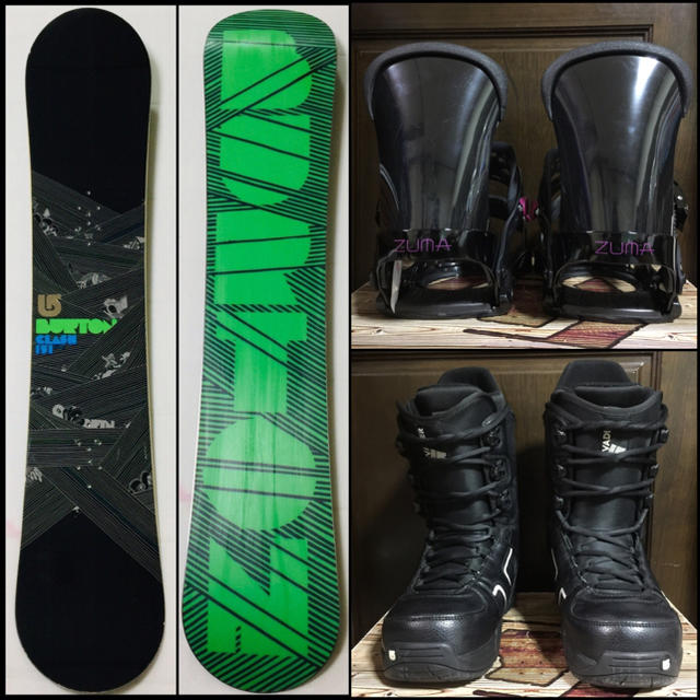 BURTON - ○BURTON Snowboards…etc♂メンズスノーボードセット○ の