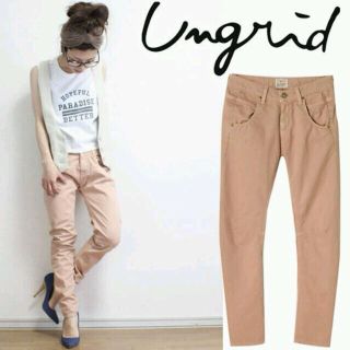 アングリッド(Ungrid)のアングリッド カラーサルエルパンツ♡(サルエルパンツ)