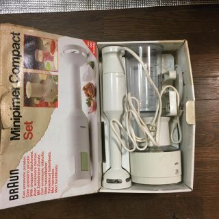 アムウェイ(Amway)のAMWAY(Braun)Minipimer Canpact(その他)