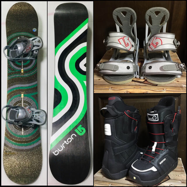 ○BURTON Snowboards…etc スノーボードセット○スノーボード