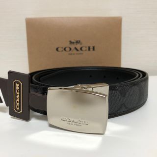 コーチ(COACH)の【正規品】新品未使用　コーチ　ベルト　メンズ(ベルト)