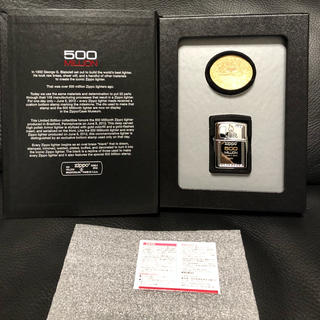 ジッポー(ZIPPO)のZippo 500MILLON 新品(タバコグッズ)