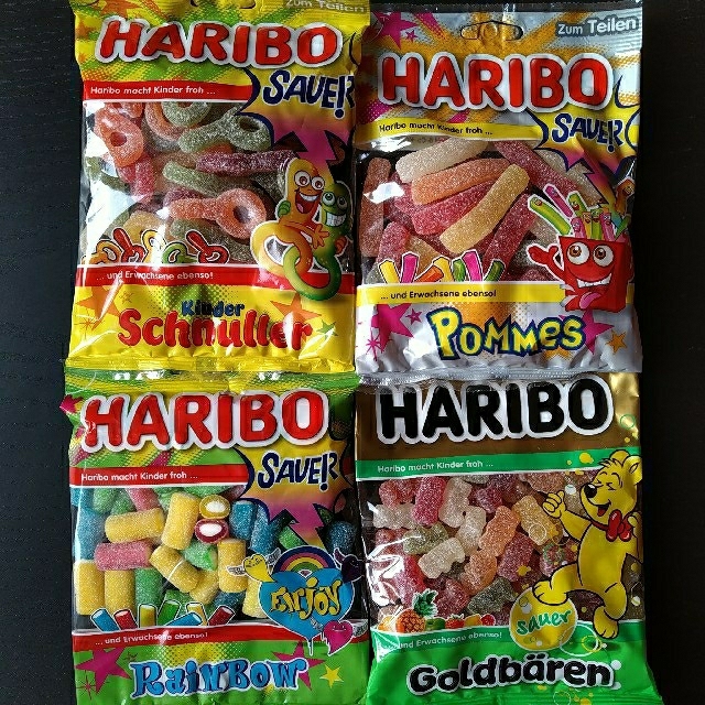 よりどり2袋 ハリボー すっぱいグミ Haribo Sauerの通販 By Kuromame ラクマ