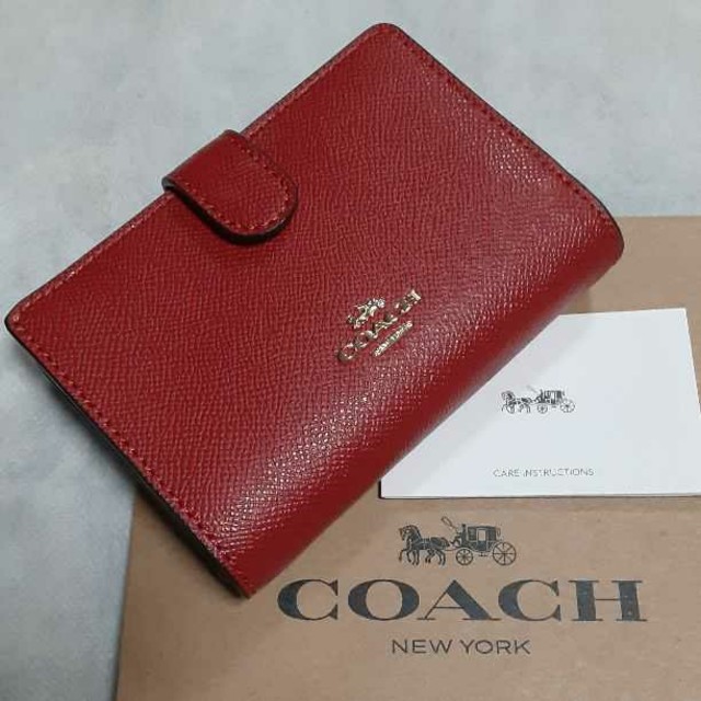 【新品】コーチ COACH 二つ折り財布  F11484