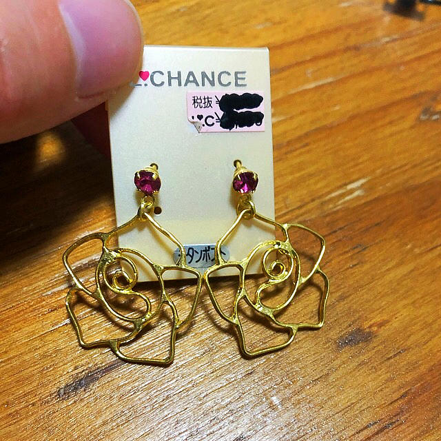 L.CHANCE(エルチャンス)のチタンポスト ピアス レディースのアクセサリー(ピアス)の商品写真