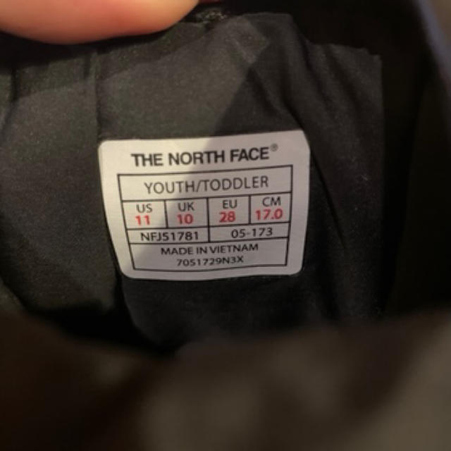 THE NORTH FACE(ザノースフェイス)のTHE NORTH FACE ヌプシ キッズ ブーツ キッズ/ベビー/マタニティのキッズ靴/シューズ(15cm~)(ブーツ)の商品写真