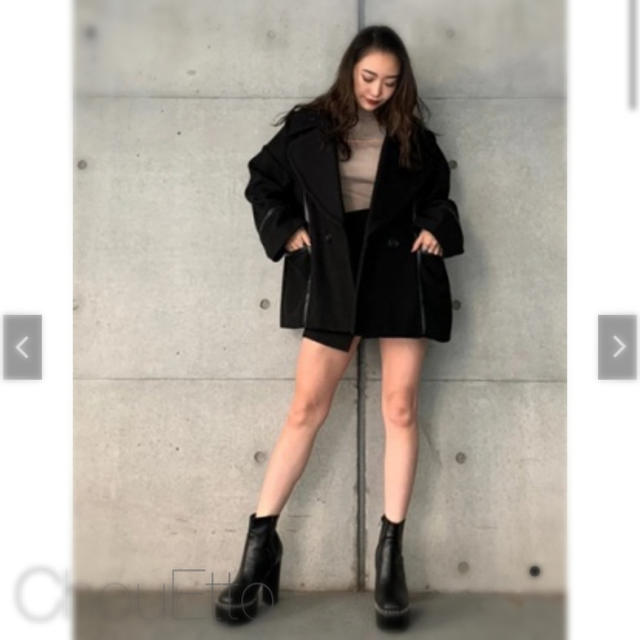 ENVYM(アンビー)のENVYM♡ビックカラーパイピングCT レディースのジャケット/アウター(ダウンコート)の商品写真
