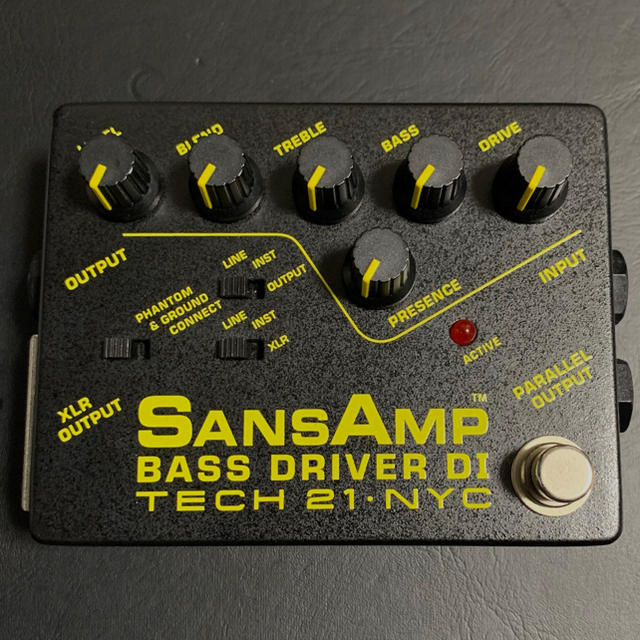 SansAmp BASS DRIVER DI ベース専用DIボックス