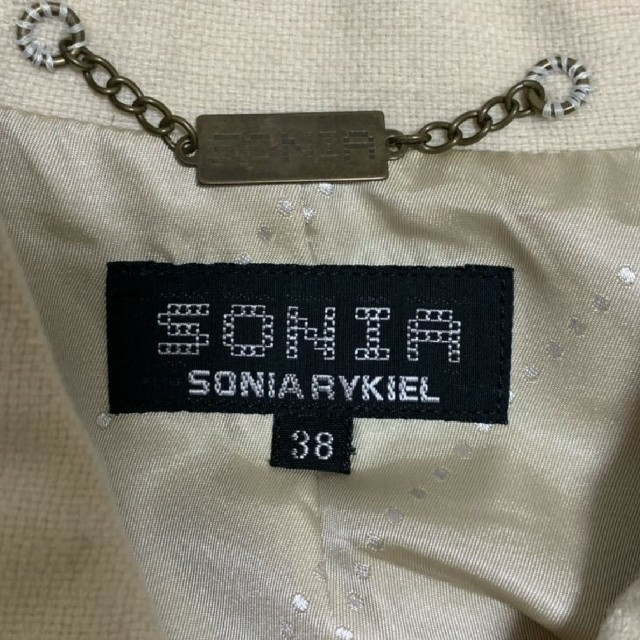 SONIA RYKIEL(ソニアリキエル)のSONIA RYKIEL　 ジャケット　羊毛　カシミヤ　上質　状態良好　春 にも レディースのトップス(シャツ/ブラウス(長袖/七分))の商品写真