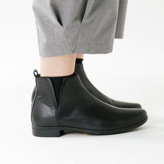 ユナイテッドアローズ(UNITED ARROWS)のサイドゴアレザートラベルブーツ（レインブーツ）(レインブーツ/長靴)