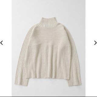 マウジー(moussy)のSWITCHING  WIDE  RIBセーター(ニット/セーター)