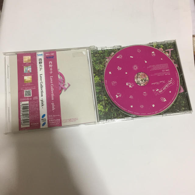 SONY(ソニー)のLove Collection ～pink～ 中古 レンタル落ち エンタメ/ホビーのCD(ポップス/ロック(邦楽))の商品写真