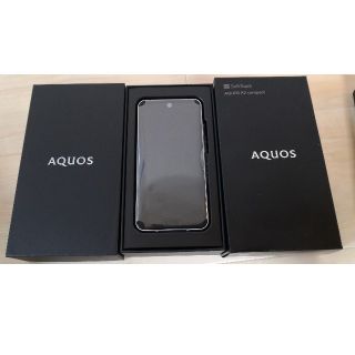 アクオス(AQUOS)の【専用】SIMフリー AQUOS R2 compact 803SH ブラック(スマートフォン本体)