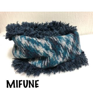 ミフネ(MIFUNE)の【トンコウトウ様専用】MIFUNEスヌード&Macaronicキャスケット(スヌード)