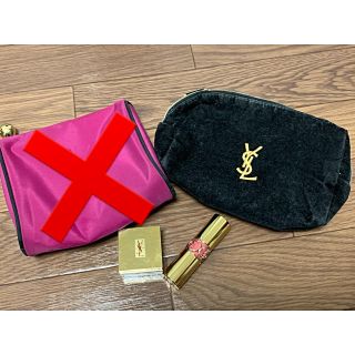 イヴサンローランボーテ(Yves Saint Laurent Beaute)の【ＹＳＬ】ポーチ♡ほお紅♡口紅ケース(ポーチ)