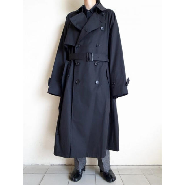 SUNSEA(サンシー)のstein lay oversized overlap coat メンズのジャケット/アウター(トレンチコート)の商品写真