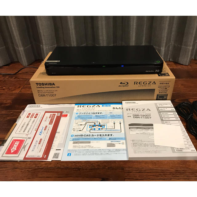 東芝 DBR-T1007 REGZA(レグザ)ブルーレイレコーダー 1TB