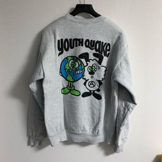 ユースクエイク　YOUTH QUAKE　スウェット　グレー　２ＸＬ