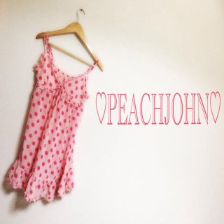 ピーチジョン(PEACH JOHN)の☆PEACHJOHNピンクベビードール☆(ルームウェア)