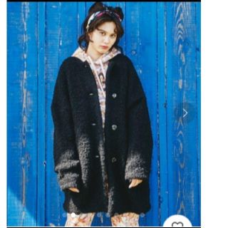 [美品]HYSTERIC GLAMOUR ファーコート ベージュ フリーサイズ