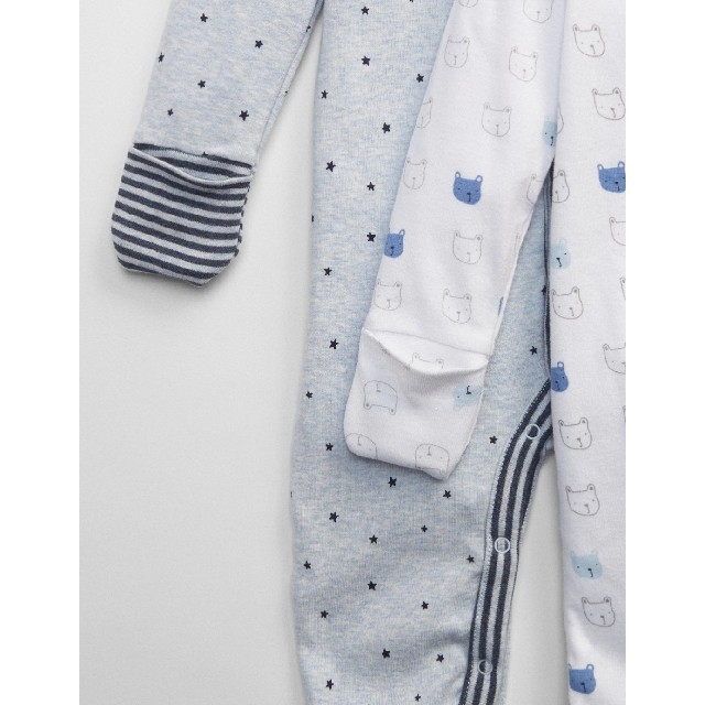 babyGAP(ベビーギャップ)の足付きボディオール 新品 キッズ/ベビー/マタニティのベビー服(~85cm)(ロンパース)の商品写真