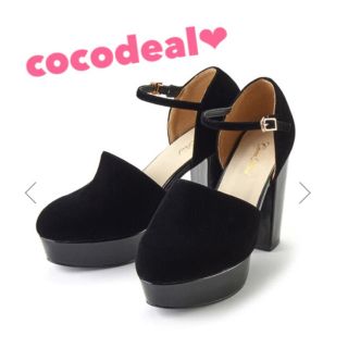 ココディール(COCO DEAL)の新品♡今季♡ストラップ付きパンプス(ハイヒール/パンプス)