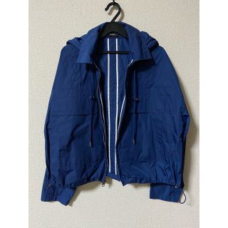 セオリー(theory)のTheory 18AW クロップド丈ブルゾン  ブルーグレー(ブルゾン)