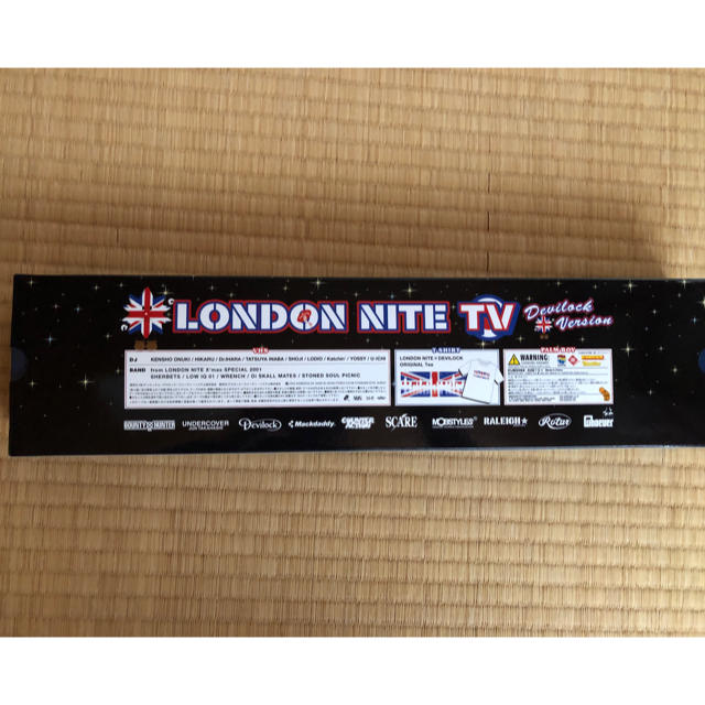 DEVILOCK(デビロック)のLONDON NITE  TV   【新品】 エンタメ/ホビーのエンタメ その他(その他)の商品写真