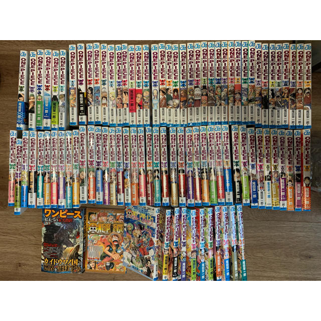 ワンピース1巻〜91巻  ⚠︎71巻抜けてます ONE PIECE 少年ジャンプ