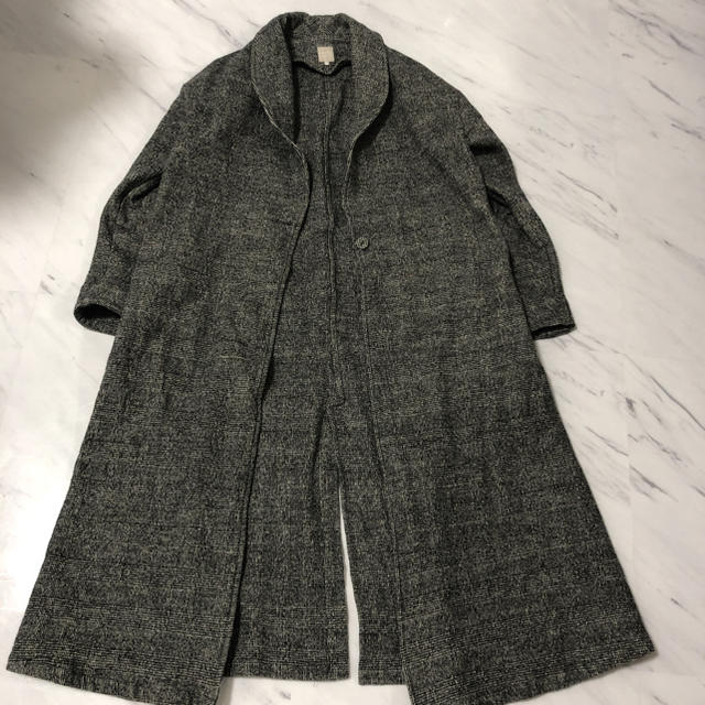 SM2(サマンサモスモス)のゆきりん様専用　ロングコート　ブラック　 レディースのジャケット/アウター(ロングコート)の商品写真