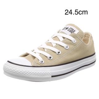 コンバース(CONVERSE)のコンバースオールスター ベージュ 24.5cm 新品(スニーカー)