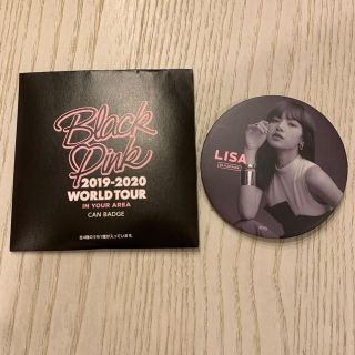 BLACKPINK LISA 缶バッチ(K-POP/アジア)