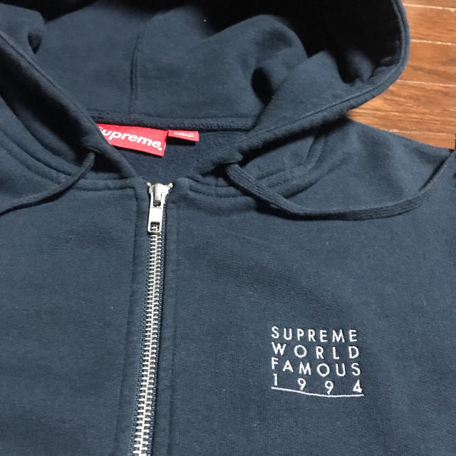 Supreme - 2018ssシュプリームWorld Famous ジップパーカーsupremeの
