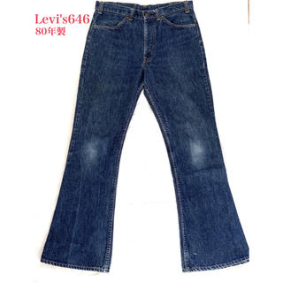 リーバイス(Levi's)のリーバイス646 ヴィンテージデニム 80’s 16ボタン(デニム/ジーンズ)