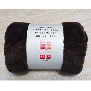 ユニクロ(UNIQLO)のユニクロ ヒートテック ブランケット 非売品(おくるみ/ブランケット)