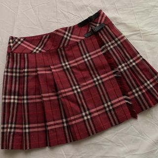 バーバリーブルーレーベル(BURBERRY BLUE LABEL)のBURBERRY チェックスカート(ミニスカート)