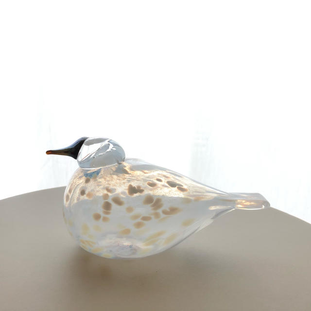 iittala(イッタラ)のSnow Finch 2018年 Oiva Toikka バード 箱あり インテリア/住まい/日用品のインテリア小物(置物)の商品写真