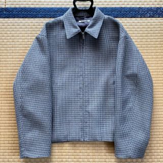 ワンエルディーケーセレクト(1LDK SELECT)のAURALEE DOUBLE FACE CHECK ZIP BLOUSON(ブルゾン)