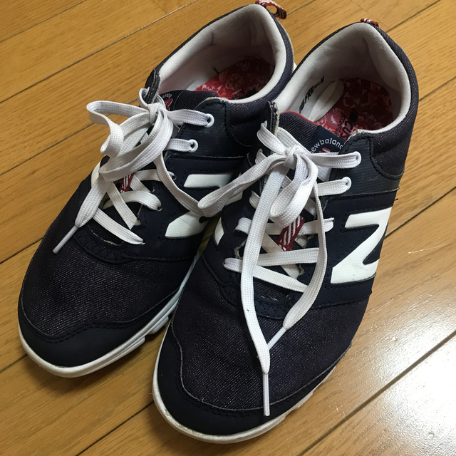 New Balance(ニューバランス)のNewbalanceデニムスニーカー25cm レディースの靴/シューズ(スニーカー)の商品写真