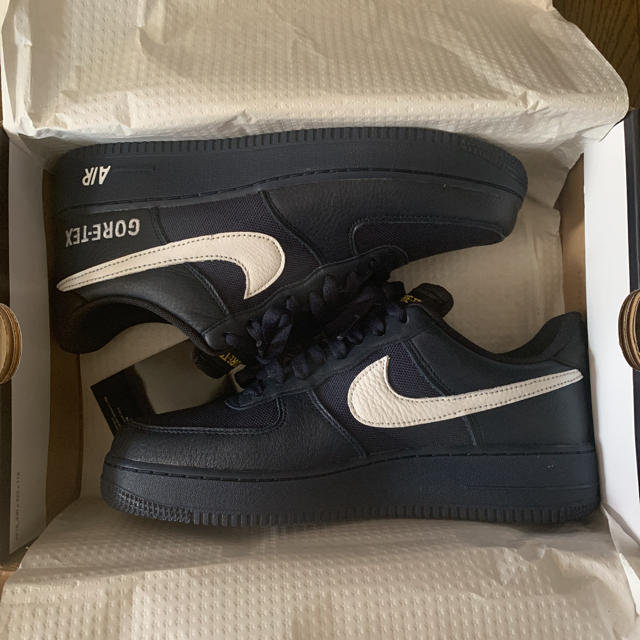 送料込 27.0cm NIKE AIR FORCE 1 GTX ネイビー